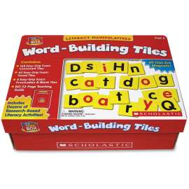 Scholastic Res. Pre K-2 Word-bldg Tiles Tool Box 