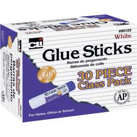 Charles Leonard 30-piece Classpack Glue Sticks