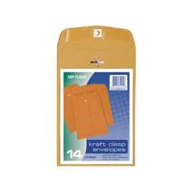 Top Flight 6911006 Envelope, Kraft Paper