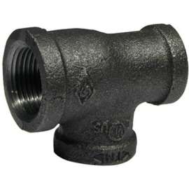 3/4x1/2x1/2 DBL BLK Tee