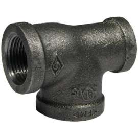3/4x1/2x3/4 DBL BLK Tee