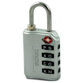 4 Dial Luggage Lock