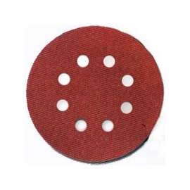 PORTER-CABLE 735802205 Sanding Disc, 5 in Dia, 220 Grit, Very Fine, Aluminum Oxide Abrasive, 8-Hole