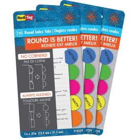 Redi-Tag Round Index Tabs