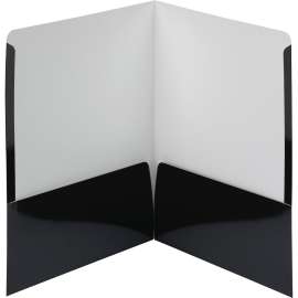 Smead High-Gloss Two-Pocket Folders