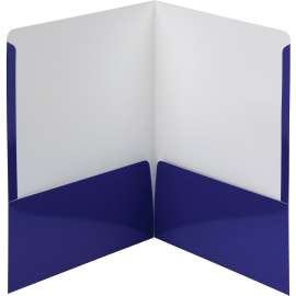 Smead High-Gloss Two-Pocket Folders