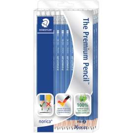 Staedtler Norica Vinyl Eraser No. 2 Wooden Pencils