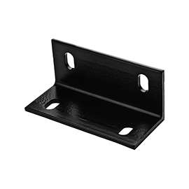 National Hardware 1216BC Series N351-493 Corner Brace, 3 in L, 6.6 in W, 3 in H, Steel, 0.276 Thick Material