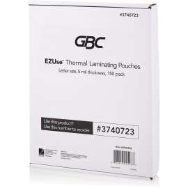 GBC EZUse 5 mil Thermal Laminating Pouches