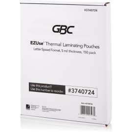 GBC EZUse 5 mil Thermal Laminating Pouches