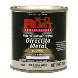 XO 1/2PT WHT Oil Enamel