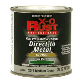 XO 1/2PT GRN Oil Base