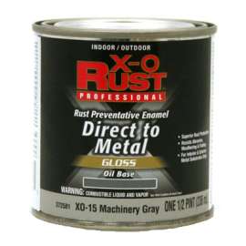 XO 1/2PT GRY Oil Base
