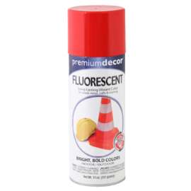 PD 11OZ RED Fluo Paint