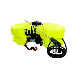 AG SOUTH Gold SC25-ATV-DX-T-NS ATV Sprayer, 25 gal Capacity, 15 ft L Hose