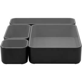 Advantus Fusion Stackable Desktop Storage Bins