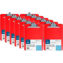 Bus. Source Spring Clip Plastic Clipboard