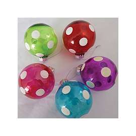 Hometown Holidays Painted Ball, 83 Mm H