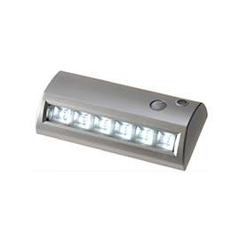 LIGHT IT 20032-301 Motion Activated Path Light, AA Battery, 6-Lamp, LED Lamp, 42 Lumens Lumens, 7000 K Color Temp