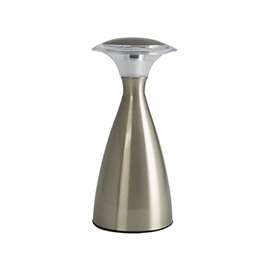 LIGHT IT 24414-130 Lantern Touch, AA Battery, LED Lamp, Metal, Satin Nickel