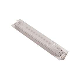 Fulcrum 30050-308 Motion Sensor Light, AA Battery, 10-Lamp, LED Lamp, 65 Lumens, 7000 K Color Temp, White