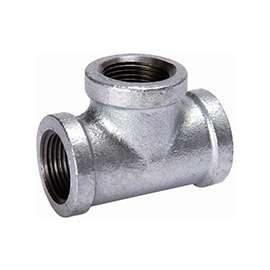 B & K 510-611BC Pipe Tee, 4 in, Threaded