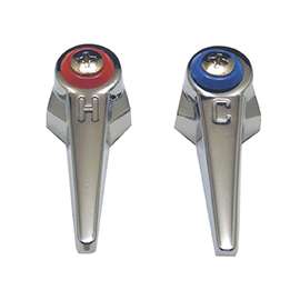 Danco 20181 Faucet Handle, Zinc, Chrome Plated, For: T & S Brass Two Handle Kitchen Sink Faucets