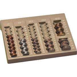 Iconex One-Piece Plastic Coin Tray