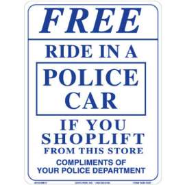 9x12 Free Ride Sign