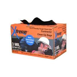Xtreme INV-50-20CB-I Contractor Clean-Up Bag, 42 gal Capacity