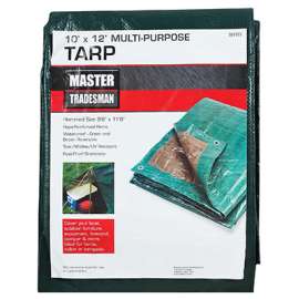 TG 10x12 GRN/BRN Tarp