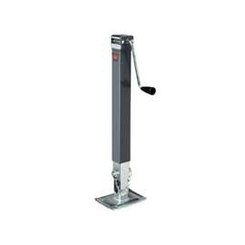 BULLDOG 190754 Trailer Jack, 8000 lb Lifting, 4 ft 13/64 in Max Lift H, 53.6 in OAH, Steel
