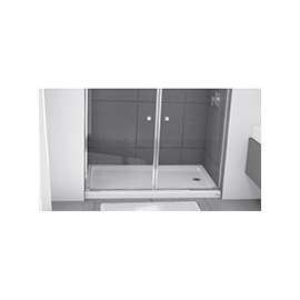BOOTZ 010-1101-00 Shower Base, 60 in L, 32 in W, 5 in H, Steel, White, Alcove Installation
