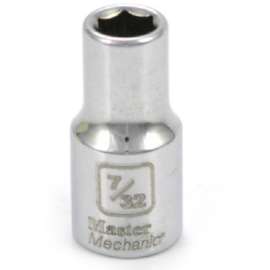 MM1/4DR 7/32 6PT Socket