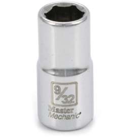 MM1/4DR 9/32 6PT Socket