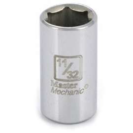 MM1/4DR 11/32 6PTSocket