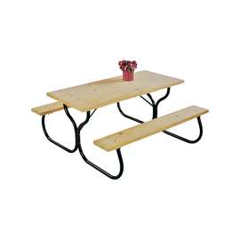 Jack Post FC-30 Table Frame Kit, Heavy-Duty, Steel, Black, Powder Coated Steel, For: Outdoor Seating