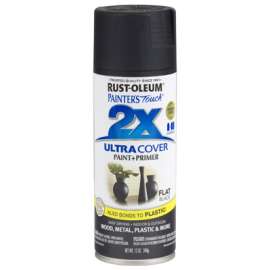 PT2X 12OZ FLT BLK Paint