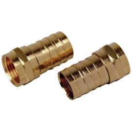4PK RG6 Quad Connector