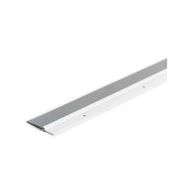 M-D 69648 Door Sweep, 48 in L, 2-1/4 in W, Aluminum Flange, Vinyl Insert