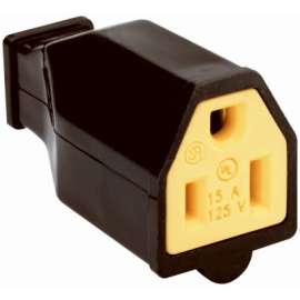 15A 125V BLK Connector