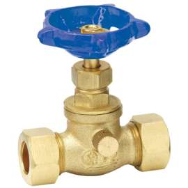 1/2" CMP BRS Stop Valve