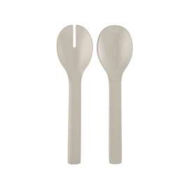 Knack3 253906I Server Set, 2-Piece, Melamine, Light Gray