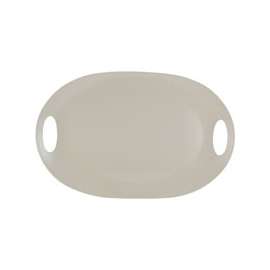 Knack3 165013I Serving Tray, Melamine, Warm Gray
