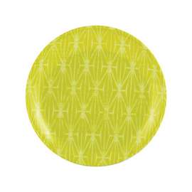 Knack3 185702I Salad Plate, Melamine, Green