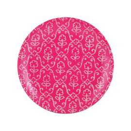 Knack3 185704I Salad Plate, Melamine, Pink