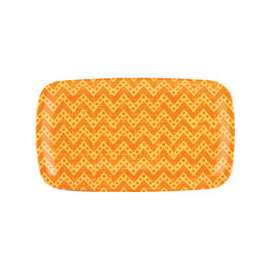 Knack3 166505I Sandwich Tray, Melamine, Orange