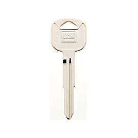 HY-KO 11010KK4 Automotive Key Blank, Brass, Nickel, For: Kia Vehicle Locks