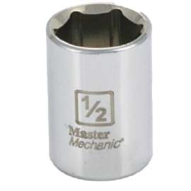 MM 1/4DR 1/2 6PT Socket