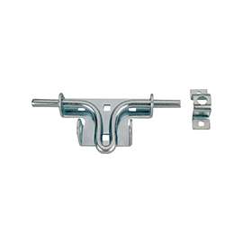 ProSource LR-173-PS Bolt Latch, 1-1/8 in Bolt Head, 6-1/2 in L Bolt, Steel, Zinc